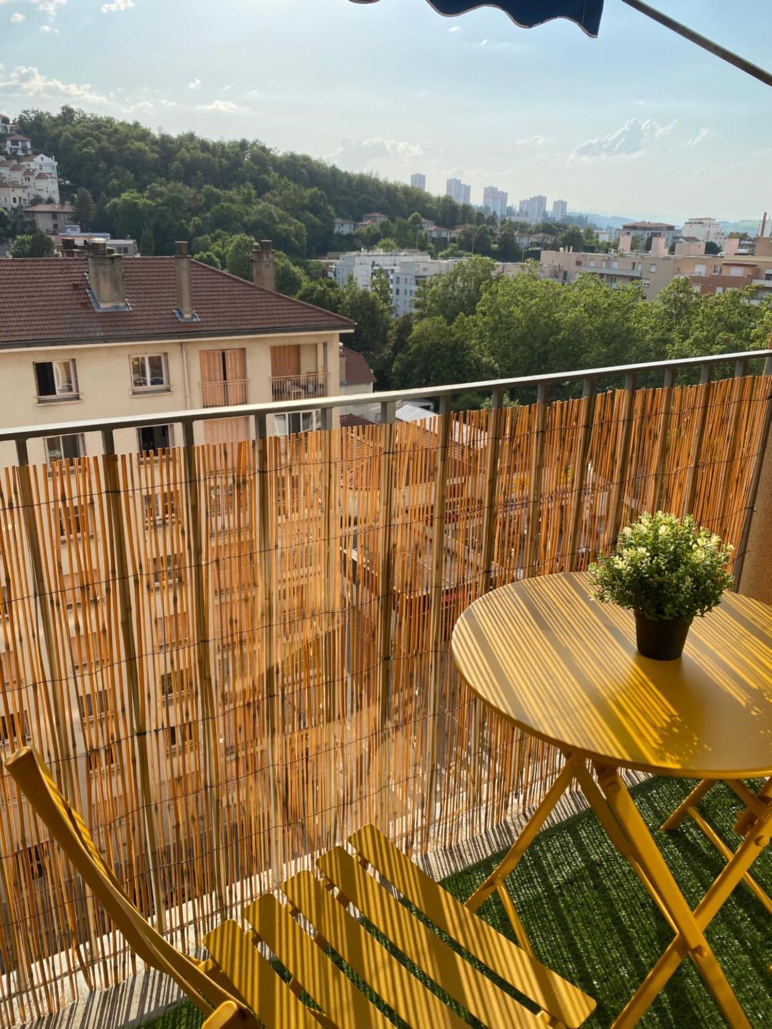 Bergson Top - Appart 80M2, 2 Grandes Chambres, Entierement Renovee Et Equipee, Lumineux, Wifi, Balcon, Calme, Vue Imprenable Saint-Etienne  Exterior foto